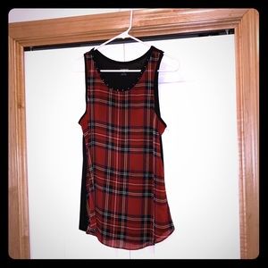 Sheer Express Sleeveless Top - Medium